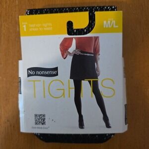 NEW No Nonsense Fashion‎ Tights Size M/L